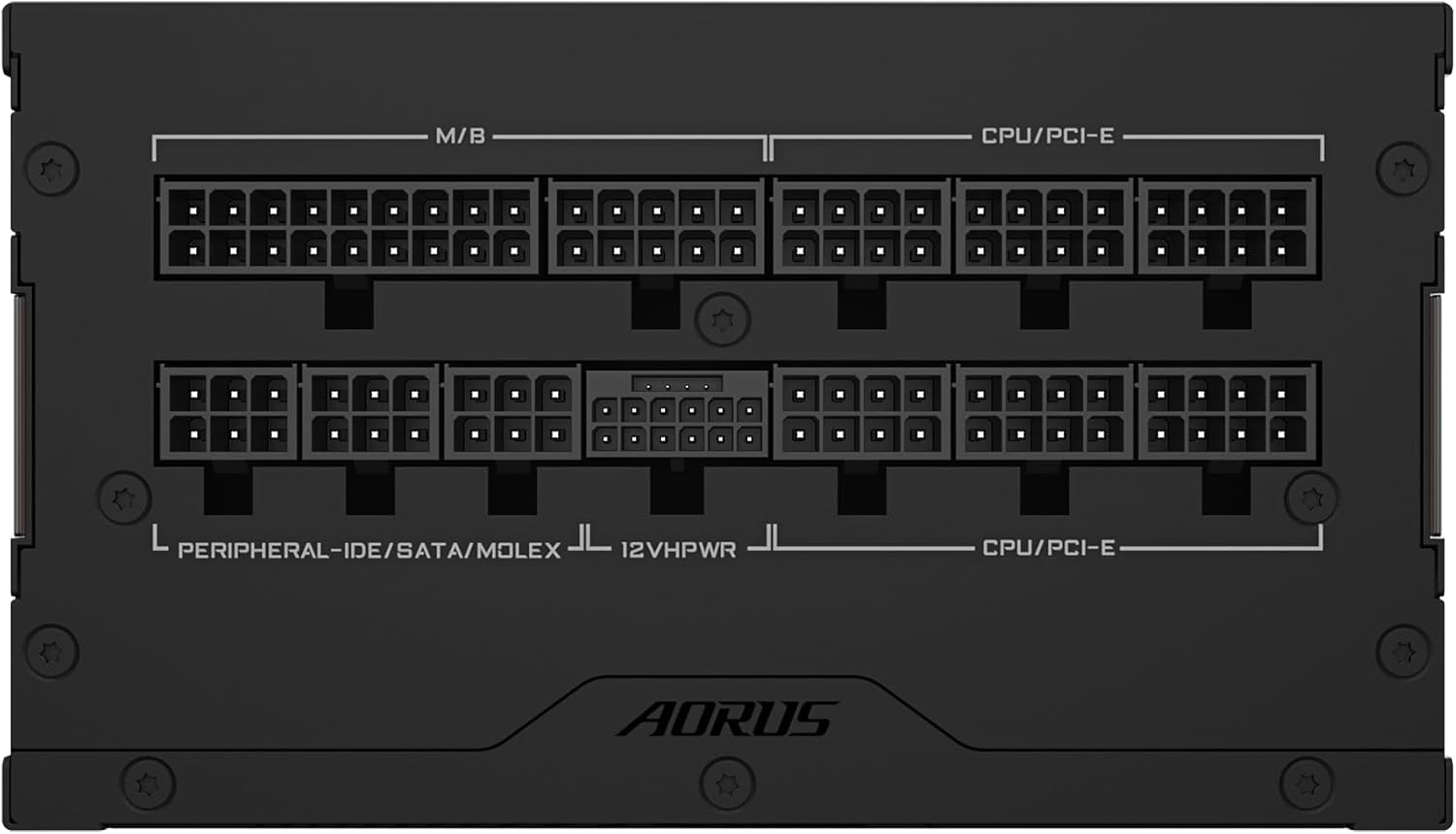 Gigabyte P750BS 80 Plus Bronze Non Modular 750w Power Supply Unit, Flat Cables, 3 Year Warranty
