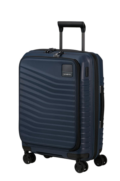 Samsonite Intuo - Spinner M, Expandable Suitcase, 69 cm, 79/87 l, Black (Black)