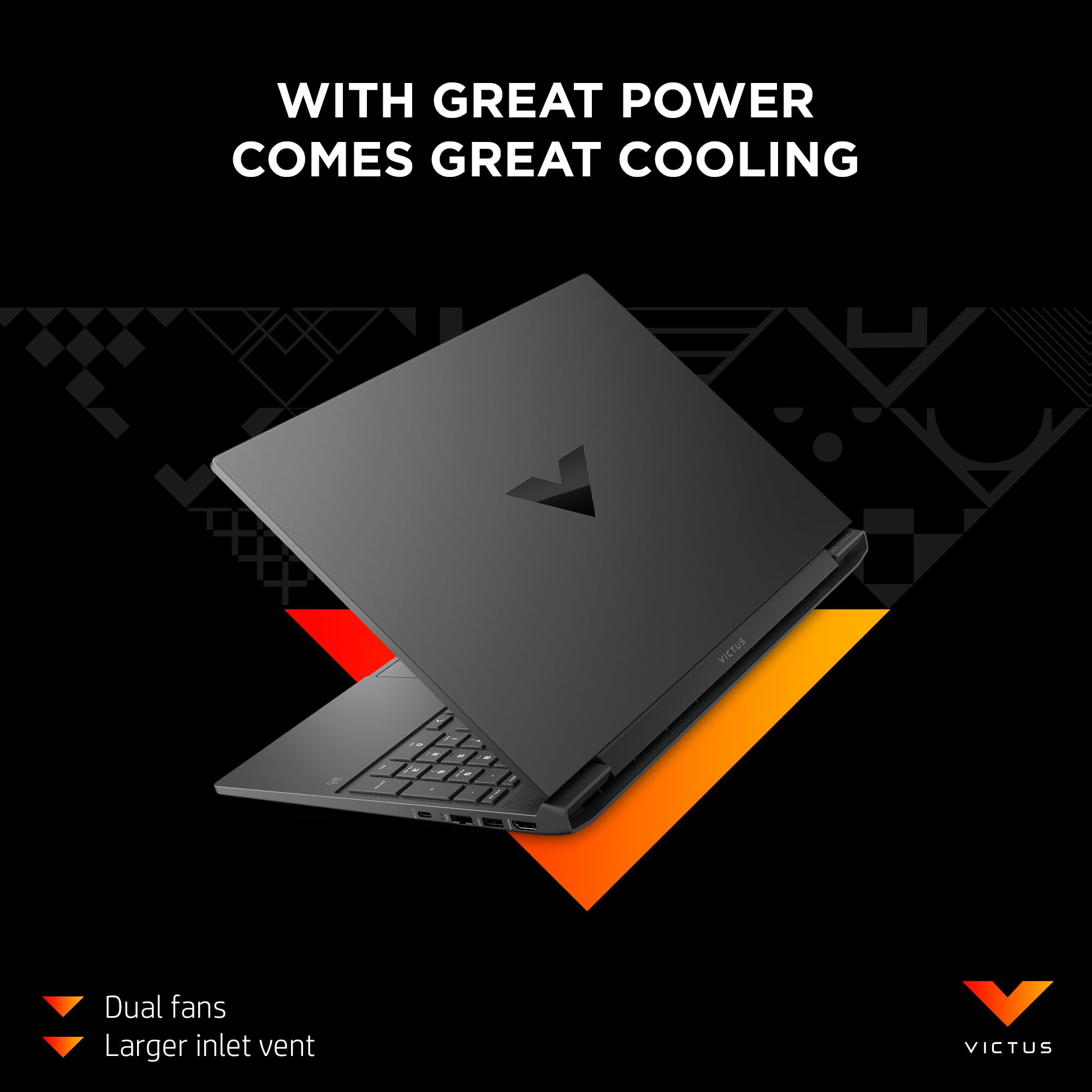 HP Victus 15.6" Gaming Laptop, AMD Ryzen 5-8645HS, 8 GB RAM, 512 GB SSD, NVIDIA GeForce RTX 2050 Graphics, FHD IPS Display, Up to 6 hrs 15 battery, Win 11, Mica Silver, 15-fb2002sa