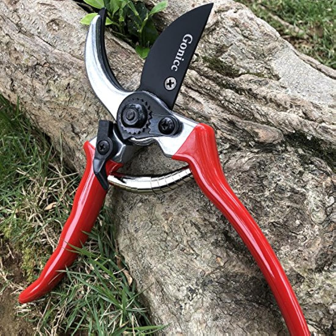 gonicc 8" Professional Secateurs Sharp Bypass Pruning Shears (GPPS-1002), Tree Trimmers Secateurs,Hand Pruner, Garden Pruner, Gardening Scissors, Bonsai Tools