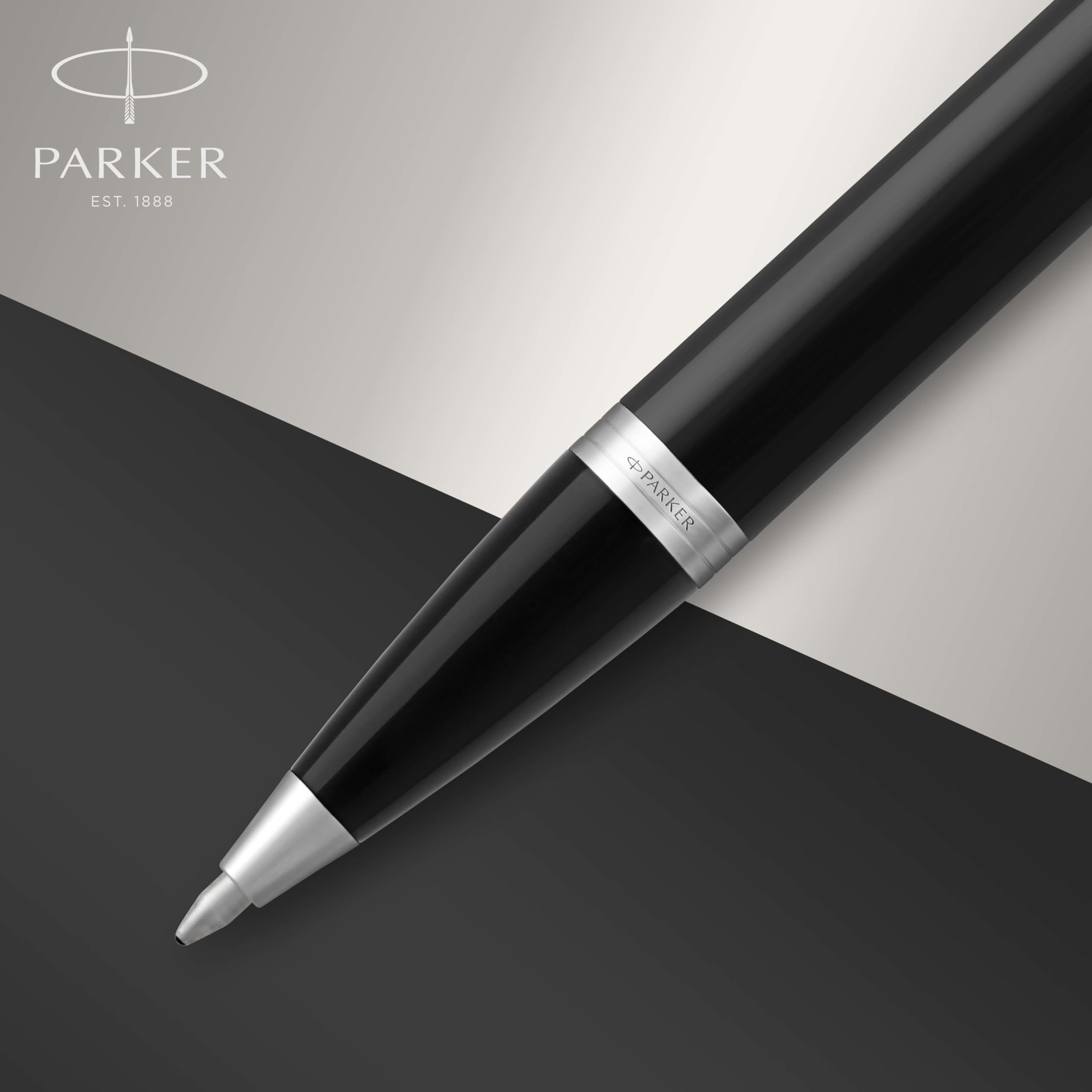 Parker IM Ballpoint Pen | Dark Espresso with Medium Point Blue Ink Refill | Gift Box