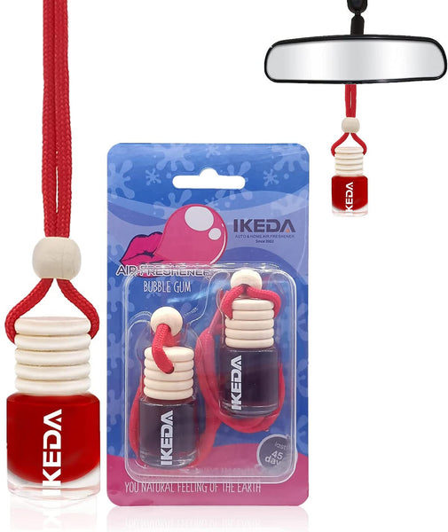 Ikeda scents Ikeda Car Air Fresheners | Automotive Hanging Pendant | Auto Perfume Diffuser with Real Oil | Strong and Long Last Fragrance | Fresh Smell Cover Odours | Car Accessories for Men Women