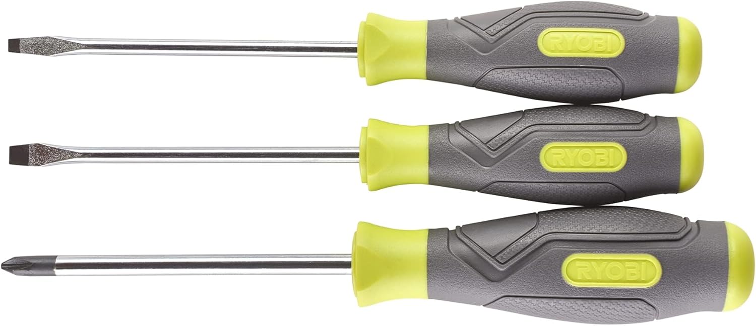 RYOBI RSD1PH2S 3 Piece Screwdriver Set PH and SL (3 Pcs)