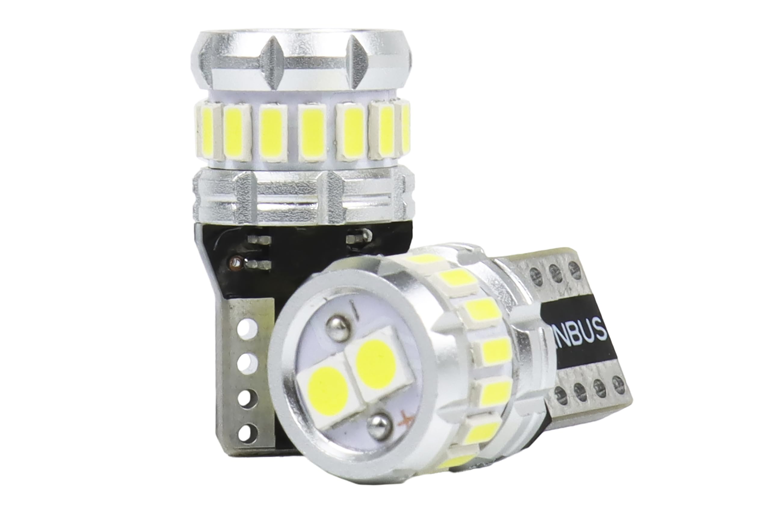 Superlite Set of 2 T10 Bulbs with 18 Leds from the Blue Series range. CanBus Technology and 6500K Colour Temperature. Ideal for Car and Truck.