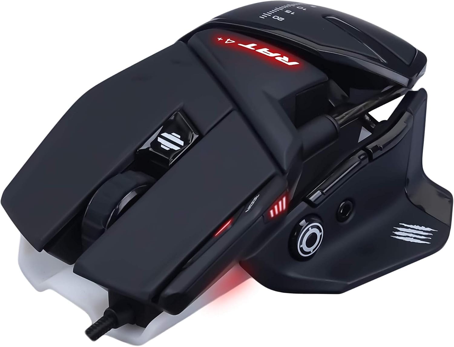 MAD CATZ R.A.T. 8+ Gaming Mouse (USB/Black/16000dpi/11 Buttons) - MR05DCINBL000-0