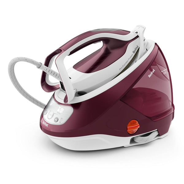 Tefal ProExpress Protect Steam Generator Iron, 7.5-Bar High Pressure, 560g/min Steam Boost, 135g/min Steam Output, No-Setting Technology, Anti-Drip Protection, 1.8 Litre, Blue & White,GV9224
