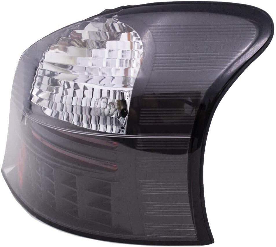 GAZOZ PERFORMANCE LED Black Rear Brake Light Tail light lamp Pair Compatible with 2006 2007 2008 Yaris Hatchback