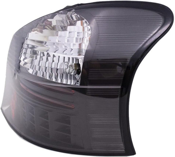 GAZOZ PERFORMANCE LED Black Rear Brake Light Tail light lamp Pair Compatible with 2006 2007 2008 Yaris Hatchback