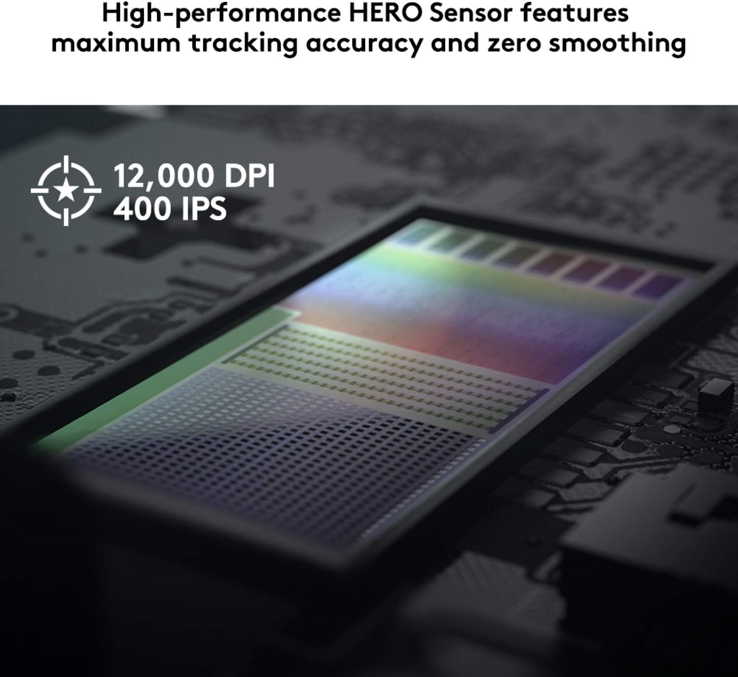 Logitech G305 LIGHTSPEED Wireless Gaming Mouse, HERO 12K Sensor, 12,000 DPI, Lightweight, 6 Programmable Buttons, 250h Battery Life, On-Board Memory, PC/Mac - White