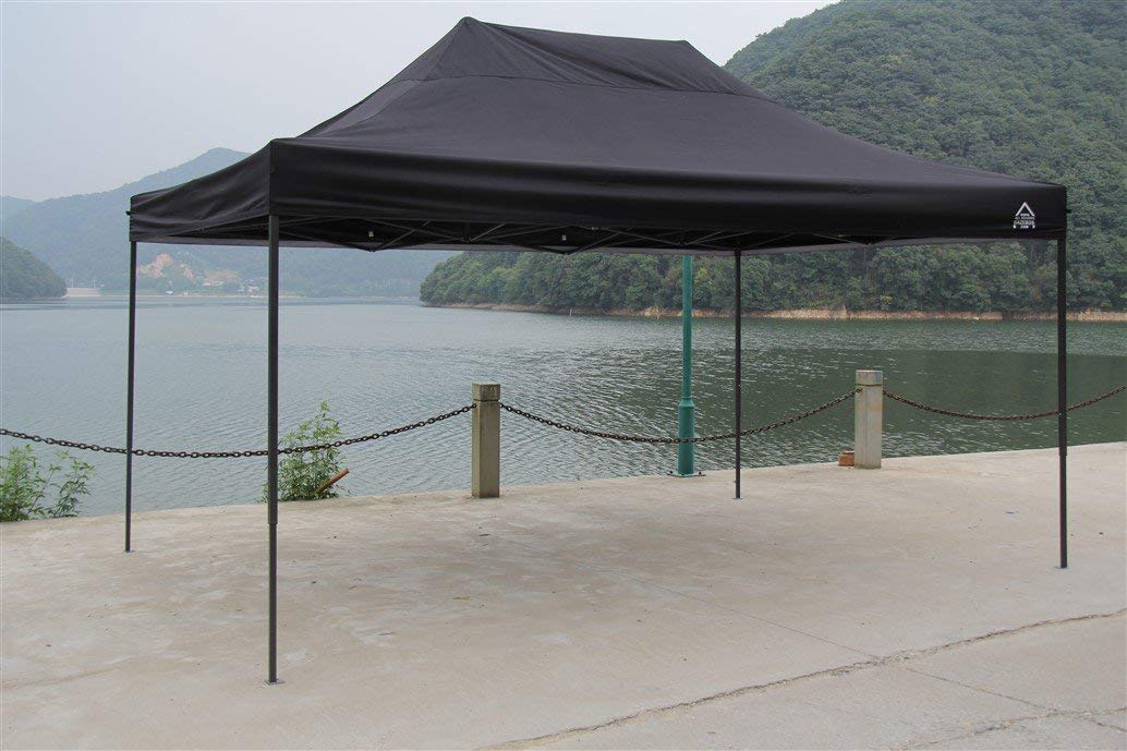 All Seasons Gazebos 3x4.5 Fully Waterproof Pop up Gazebo With Accessories - Metallic Grey