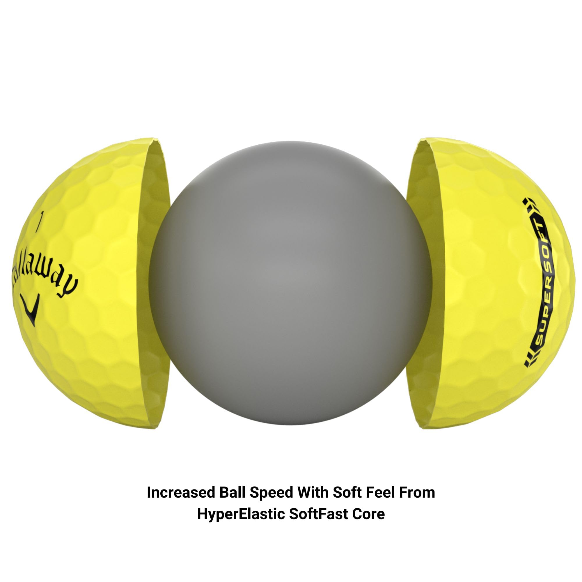 Callaway Golf Supersoft Golf Ball 2023