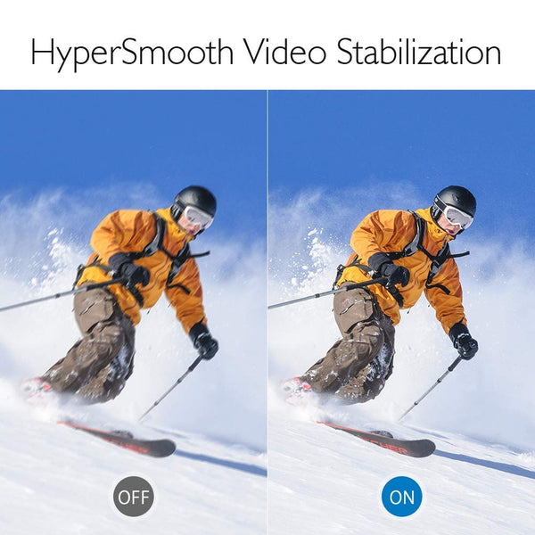 AKASO EK7000 Pro 4K Action Camera - Touch Screen EIS Adjustable View Angle 40m Waterproof Underwater Camera Remote Control Helmet Camera with Accessories Kit