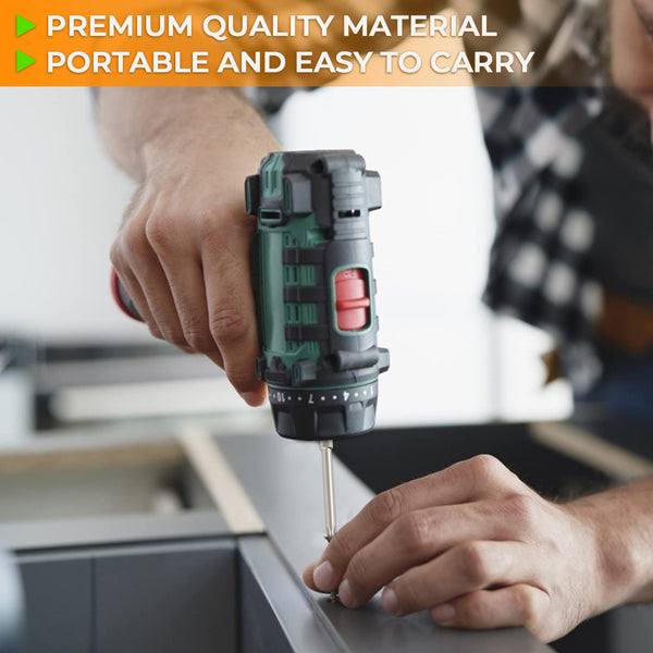 Hakkin 12PC Screwdriver Bits Set - S2 Steel, Magnetic, 3 Inch Slotted & Phillips, 1/4" Hex Shank for Power Screwdriver, Drill, Impact Driver