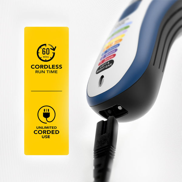 Wahl Colour Pro Cordless Combi Haircutting Kit, Hair Clipper & Trimmer for Full Haircuts, Rechargeable, Long Life Hair Clipper & Battery Powered Trimmer, Colour Coded for Easy Clipping, Full Haircuts