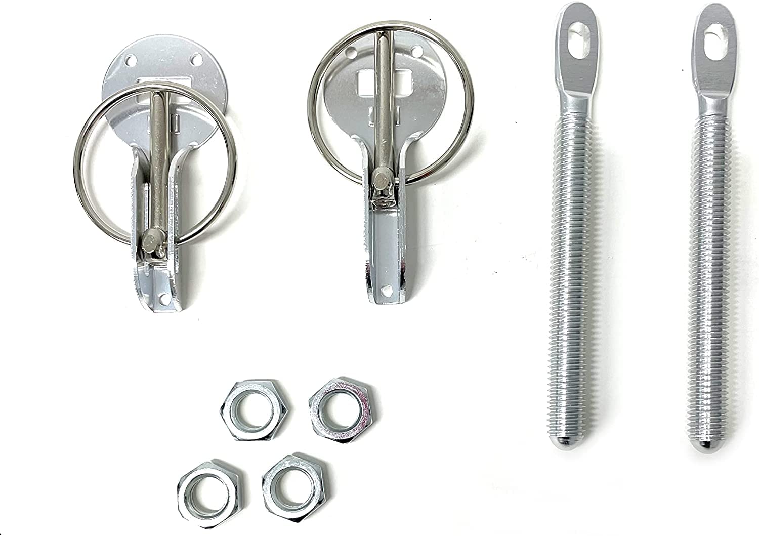 OCC MOTORSPORT BLACK KIT CLOSURE OF BONNET WITH SPRING