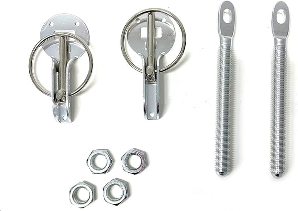 OCC MOTORSPORT BLACK KIT CLOSURE OF BONNET WITH SPRING