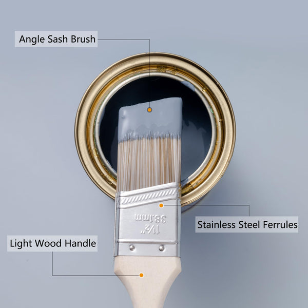 Mister Rui 10 pcs Paint Roller Set, 9" Microfiber Paint Rollers Kit, 9" Microfiber Paint Roller Set with Frame, Paint Rollers and Trays Set, Paint Brush for Walls & Ceilings