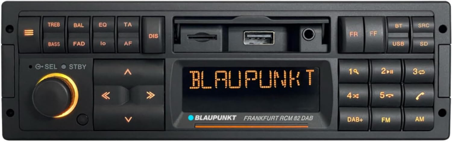 Blaupunkt Frankfurt RCM82 Retro Stereo with DAB+, USB, AUX & Bluetooth