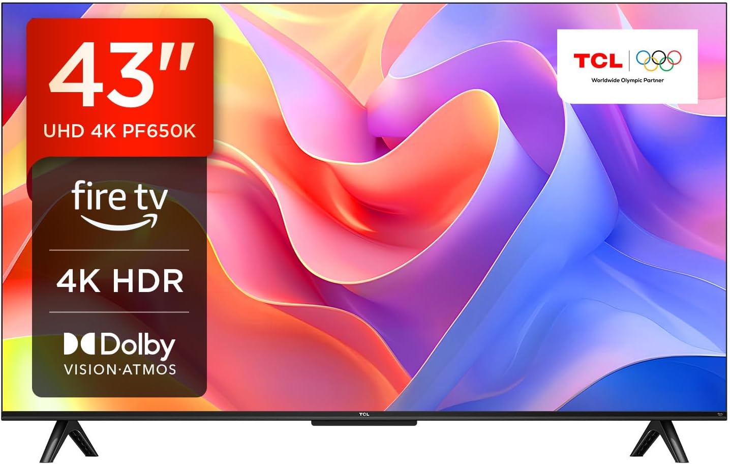 TCL 32 Inch Full HD Smart QLED Direct LED 32SF560-UK with Fire TV, Voice Remote with Alexa