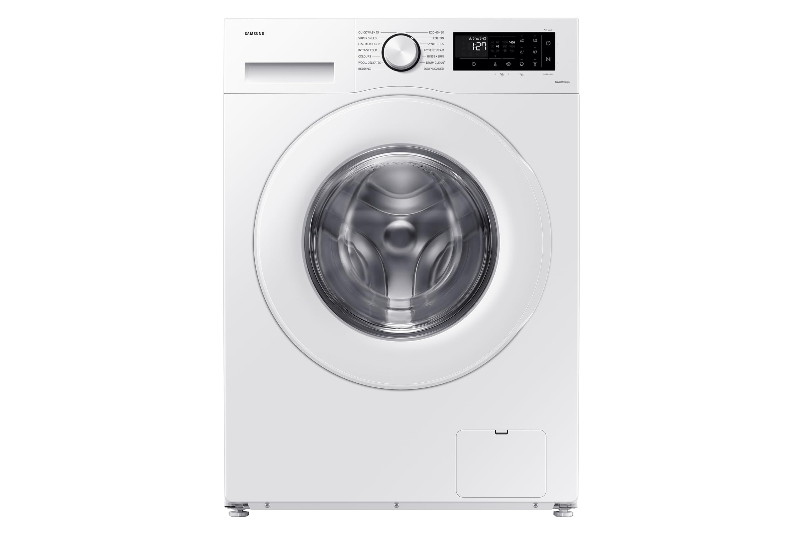 Samsung Series 6 AI Energy Washing Machine, 9kg, 1400rpm, White, WW90DG6U25LEU1