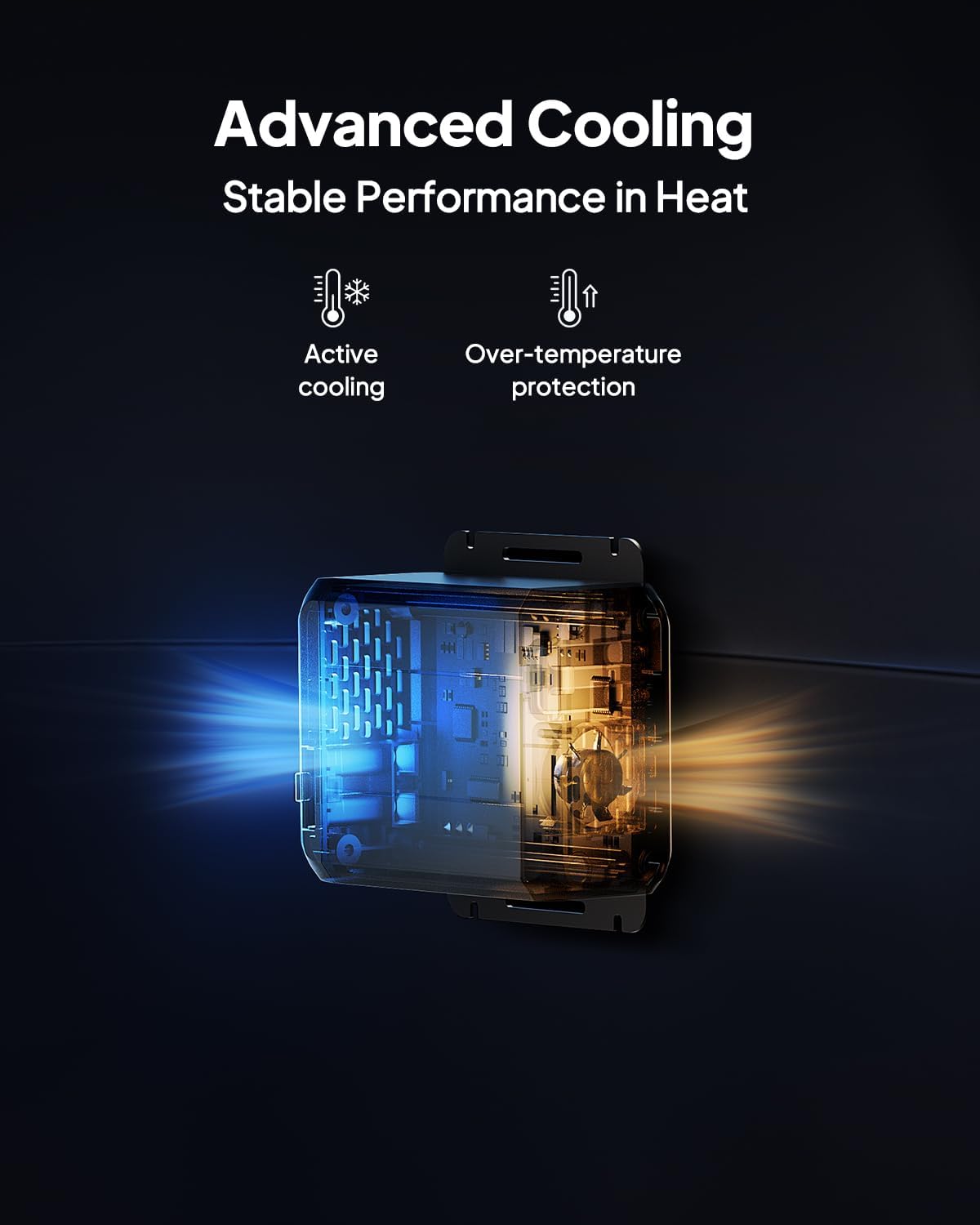 BLUETTI Charger 1, 560W Alternator Charger, Fast DC-DC for Portable Power Stations, 6X Faster Than Cigarette Chargers, Compatible with 95% Solar Generator, Perfect for Road Trips, RVing