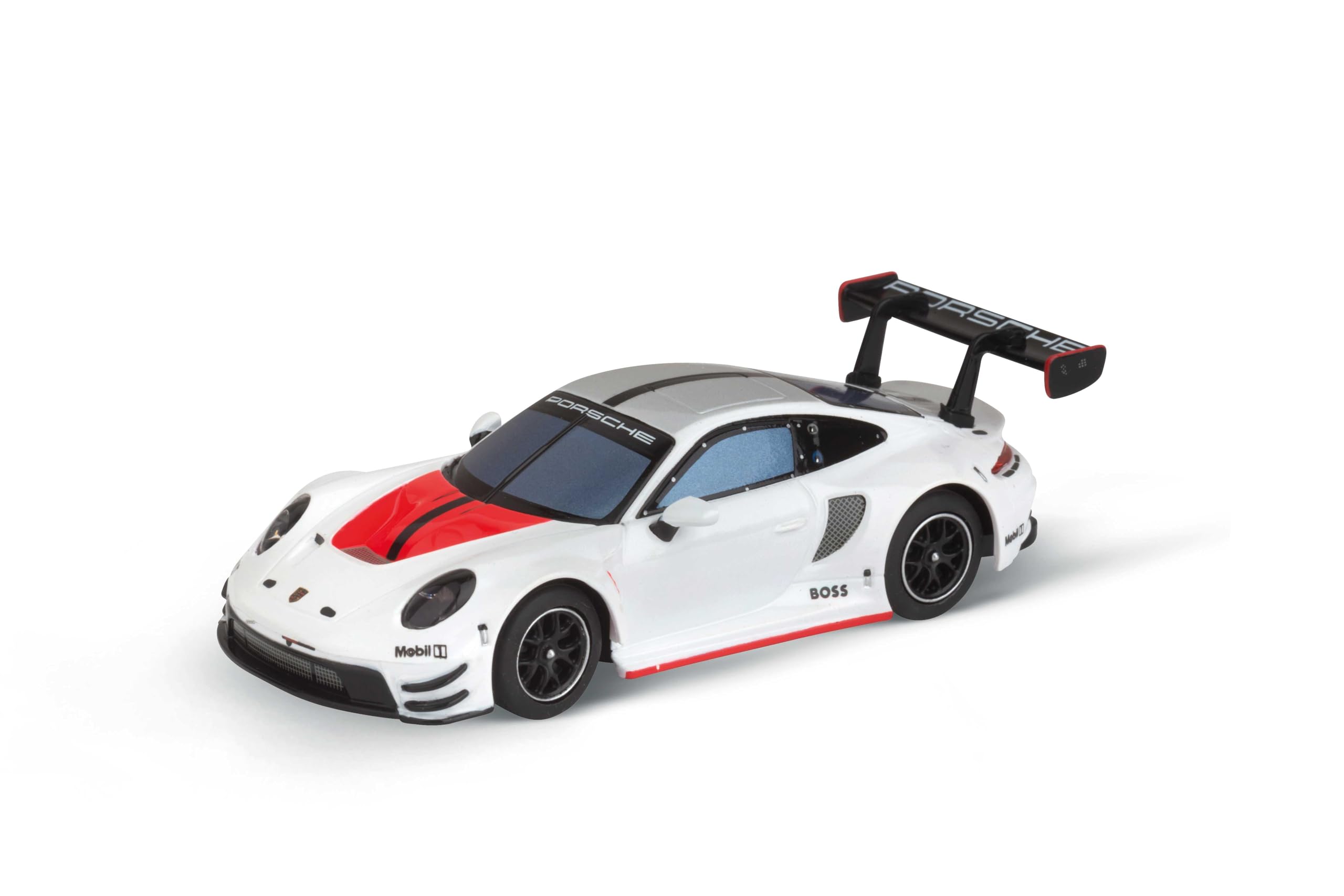 50051006 Porsche 911 GT3 R White Lightning 1:50 Scale AI-Supported Race Car with Working Lights & USB-C Charging