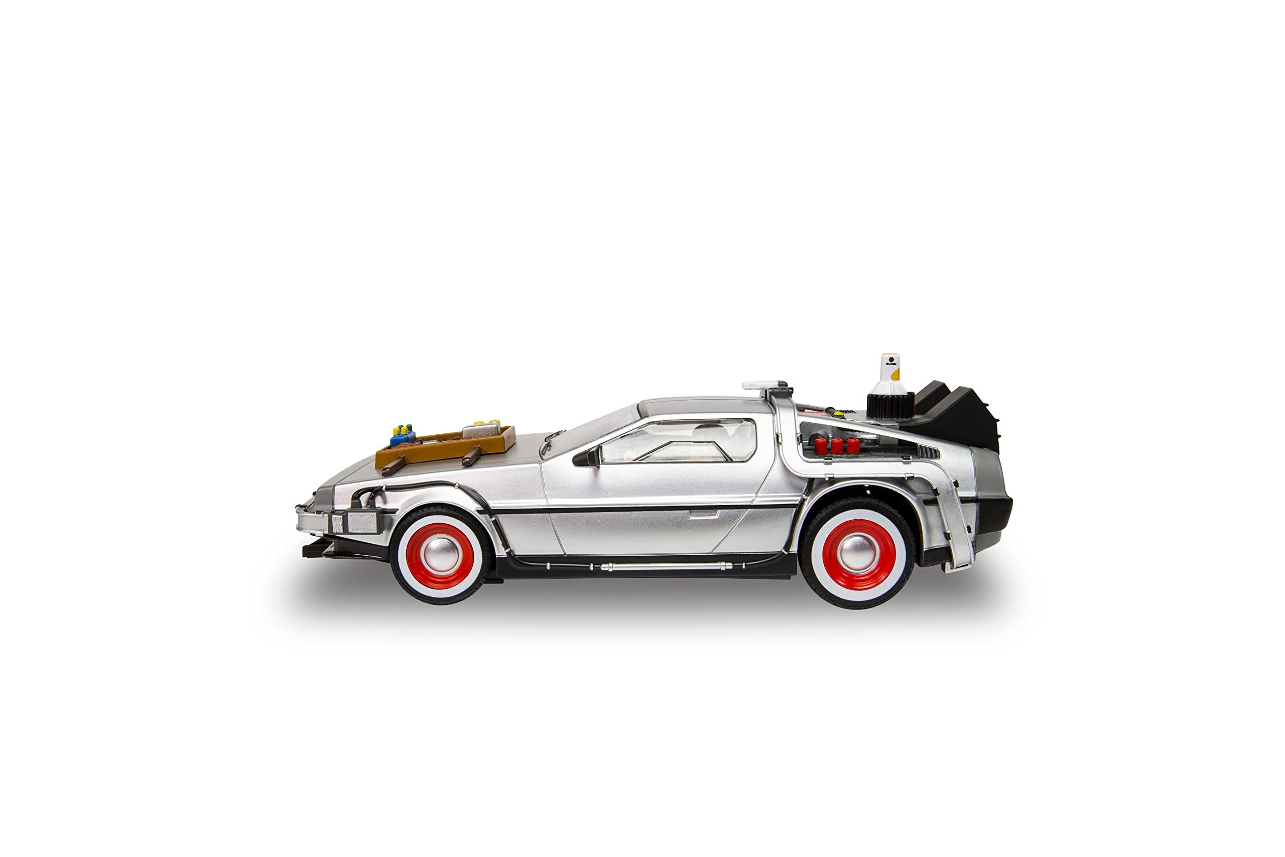 Scalextric Cars - C4541 Back To The Future 2, Flying Time Machine - Toy Slot Car for use with Race Tracks and Set - Gift Ideas for Kids and Adults, Scalextric Accessories