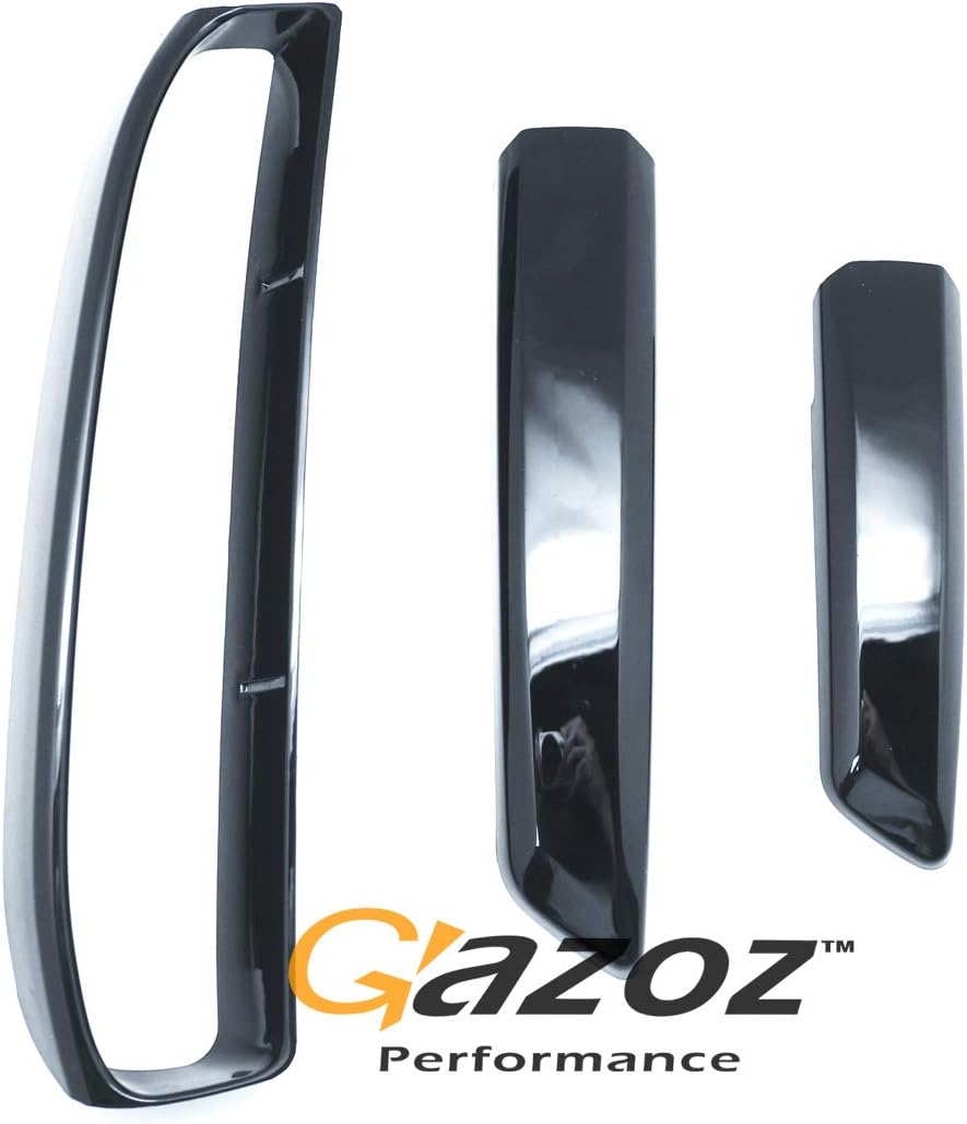 Gazoz Performance Front Bumper DYNAMIC Glossy Black Vent Trim UPGRADE for 17+ LAND ROVER DISCOVERY
