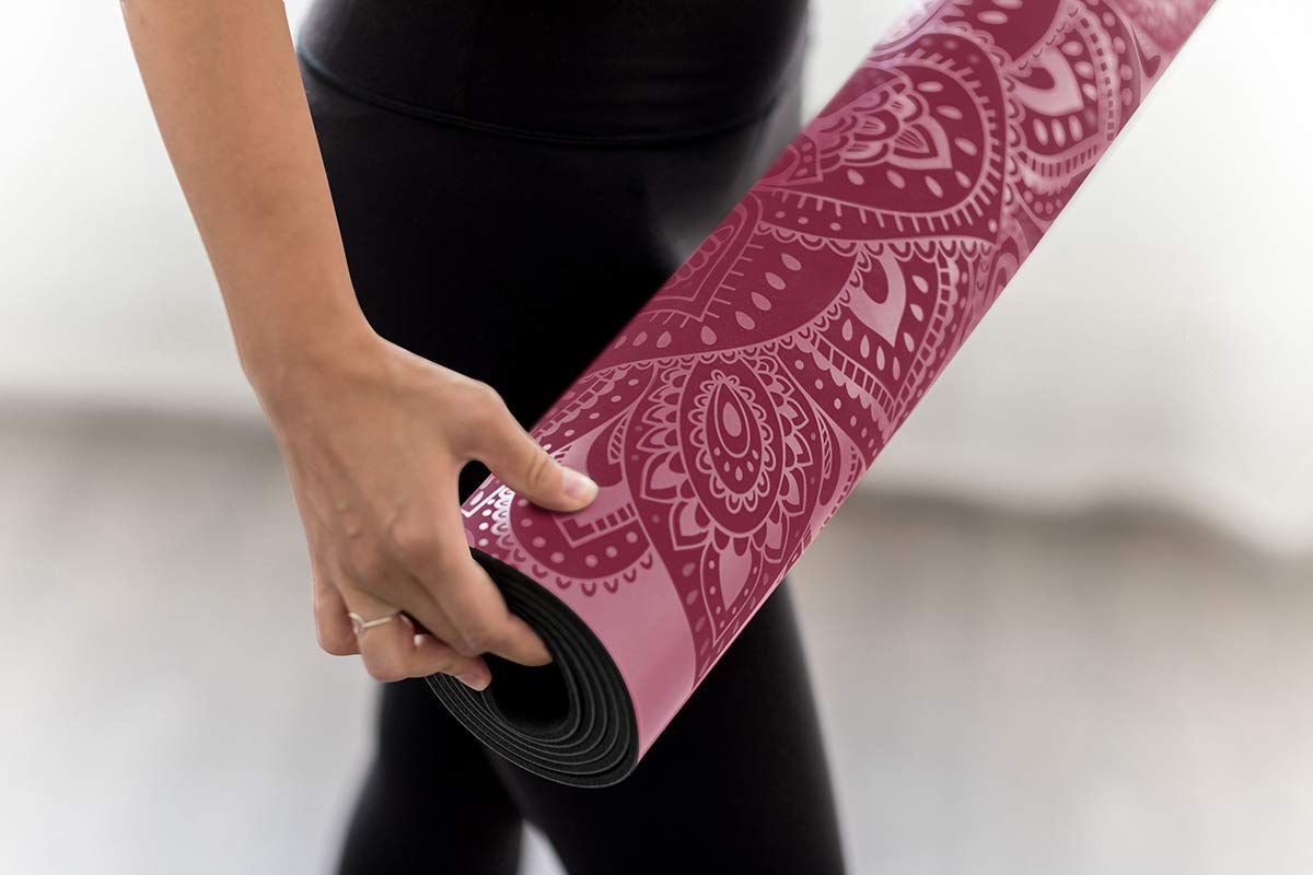 Yoga Design Lab | THE INFINITY MAT | Luxurious Unique Non-Slip Design Provides Unparalleled Grip to Support and Align You Beautifully | Eco-Friendly |