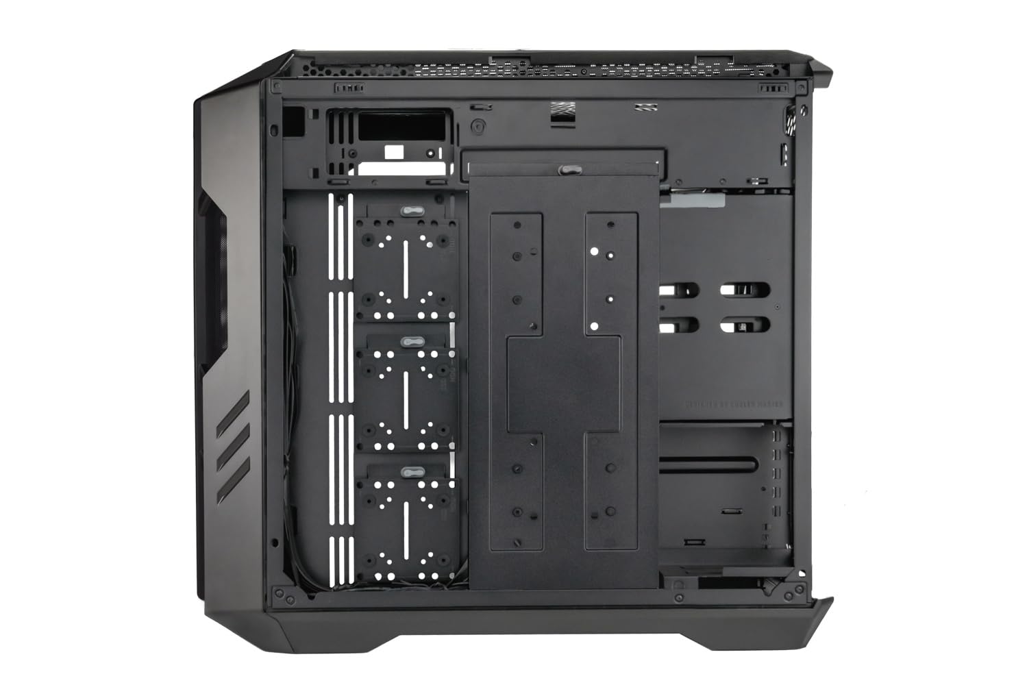 Cooler Master HAF 700 PC Case - Full-Tower, E-ATX Compatible, 5 x Pre-Installed Fans, Rotatable Radiator Bracket, TG Side Panel, Tool-Free Design, ARGB Controller Included