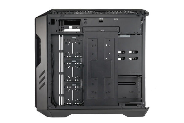 Cooler Master HAF 700 PC Case - Full-Tower, E-ATX Compatible, 5 x Pre-Installed Fans, Rotatable Radiator Bracket, TG Side Panel, Tool-Free Design, ARGB Controller Included
