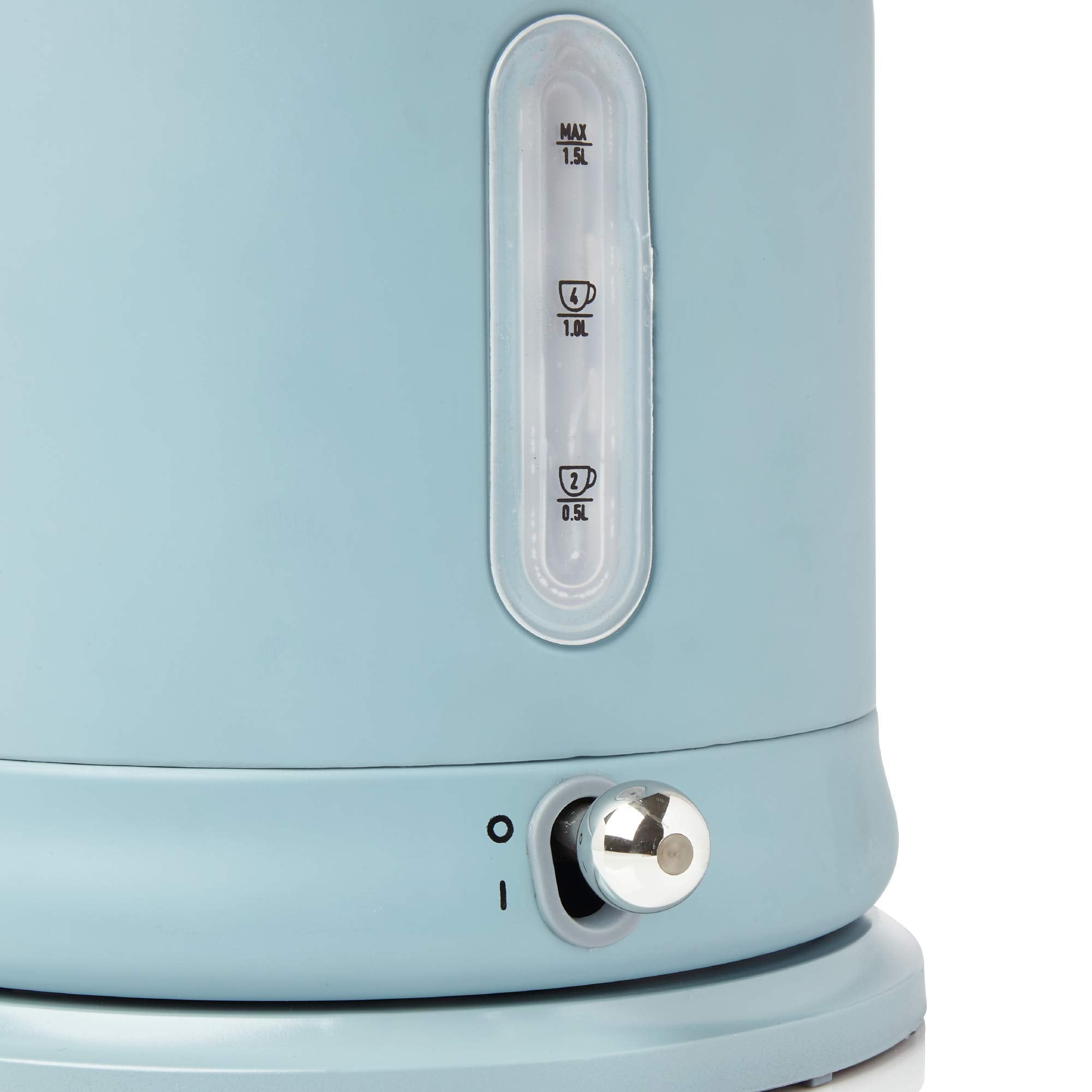 Haden Highclere Electric Kettle - 3000W Fast Boil, Cordless, 360 Base, Cup Markings - 1.5L Stainless Steel Kettle - Lightweight, Easy To Fill, Empty