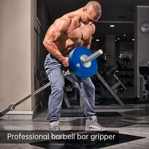 AimiDream V Bar Landmine Handle Attachment for Barbell Bar, Solid Multi-Grip Landmine Handle Attachment with Non-Slip Rubber Handle, Fits Olympic Bars