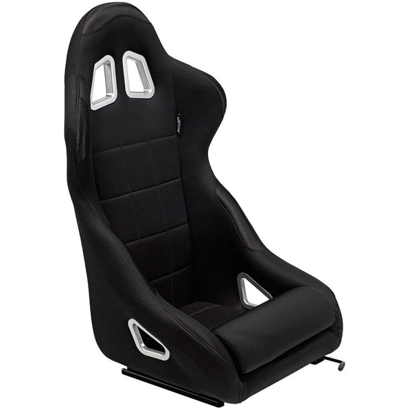 AutoStyle Sport seat 'K5' - Black/Red - Non-reclinable back-rest - incl. slides
