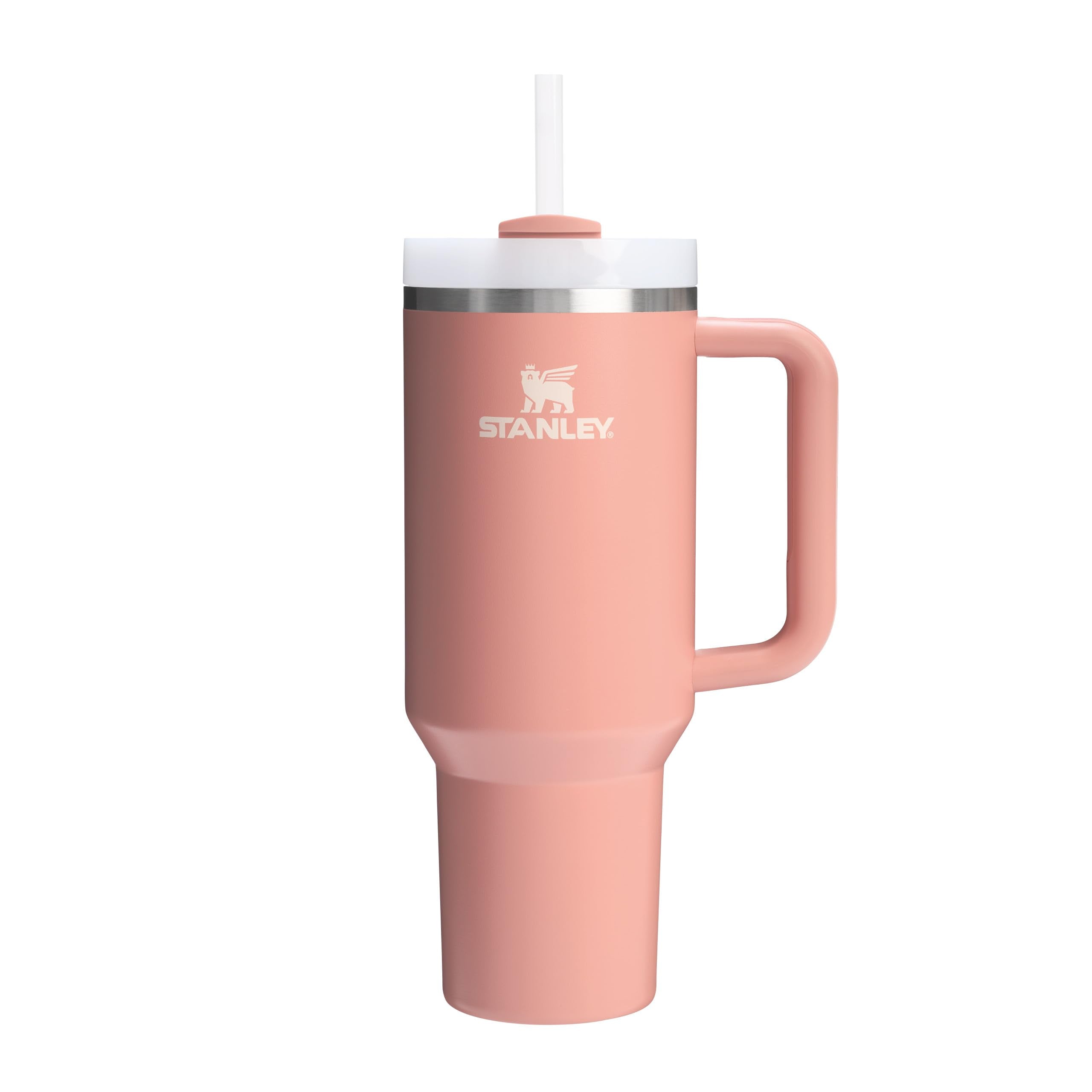 STANLEY Quencher H2.0 Flowstate Tumbler 1.2L - Cold for 11 Hours - Iced for 48 Hours - Metal Water Bottle with Straw, Handle and Lid - Dishwasher Safe - Travel Mug for Cold Drinks