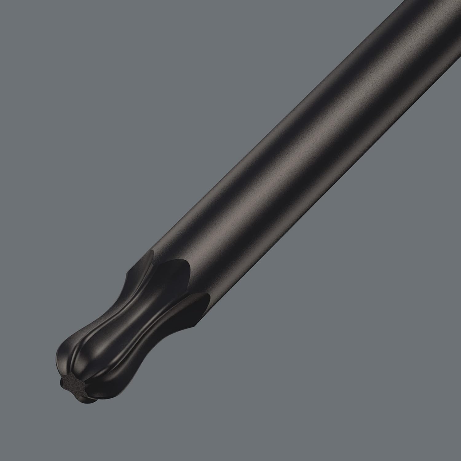 Wera 967 PKL TORX® Ball-end BlackLaser L-key set in a two-component clip, 9pc, 05024242001