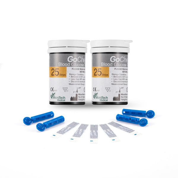 Blood Glucose Monitor Meter, Diabetes Testing Kit [2020 Upgrade] Blood Sugar Tester with 25 Test Strips and 25 Lancets - for UK Diabetics in mmol/L by Exactive EQ