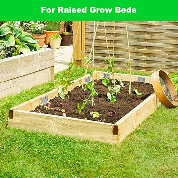 Dijia 20 Pack Railway Sleepers Brackets- Heavy Duty Sleeper Stakes for Railway Sleepers Garden Pathway Garden Edging Sleepers Fixing, steel