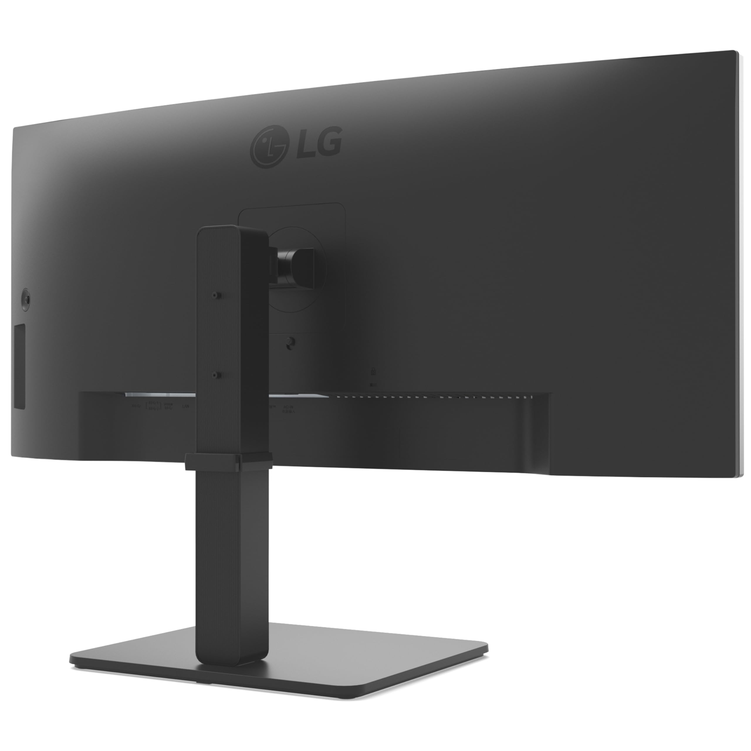 LG Electronics Curved UltraWide Monitor 34WR55QK, 34 inch, 1440p, 100Hz, 5ms Response Time, VA Panel, Smart Energy Saving, USB-C (65W Power Delivery), Displayport, HDMI