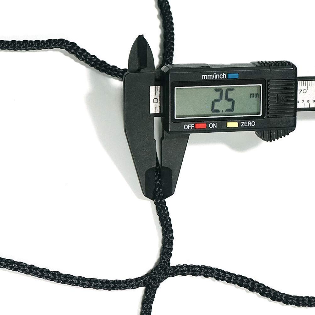 Aoneky 10x20ft /10x30ft Football Rebounder Net, 2.5mm Polyester Cord, 4''x4'' Square Mesh - Heavey Duty Backstop Barrier Net, Football Containment Net