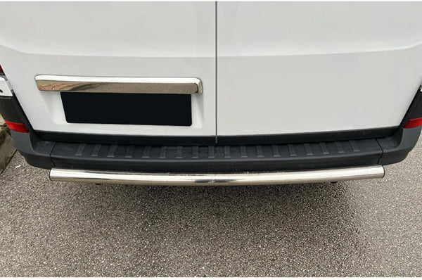 ONEWAY Rear Bumper Protector compatible with Volkswagen Crafter MK2 2016- & MAN TGE MK1 PreFacelift 2016- - Matt black