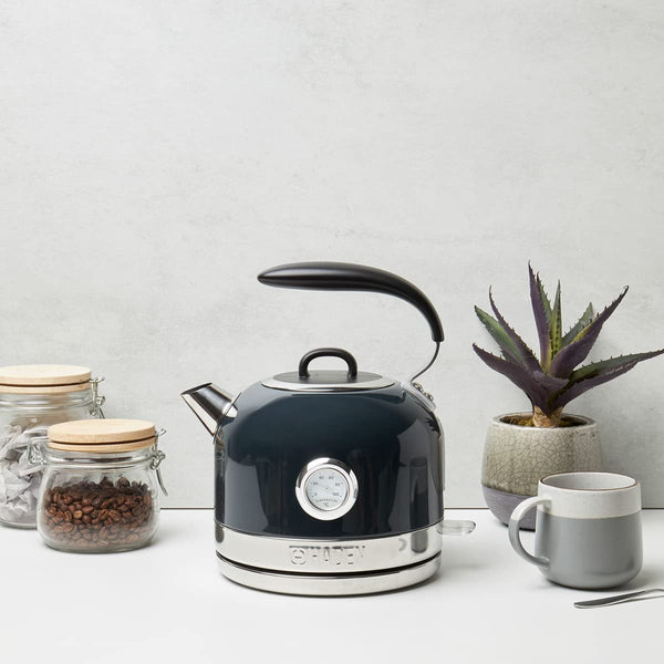 Haden Jersey Blue Electric Kette - 1.5l Capacity, 3000w Rapid Boil Kettle, 360 Swivel Base, Ergonomic Handle, Bpa-free Stainless Steel Kettle -