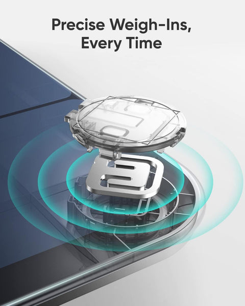 eufy Weighing Scales for Body Weight, Digital Bathroom Scales with Bluetooth, Body Fat Scales, 12 Measurements, Weight/Body Fat/BMI, Fitness Body Composition Analysis, Black, lbs/kg, Smart Scale A1