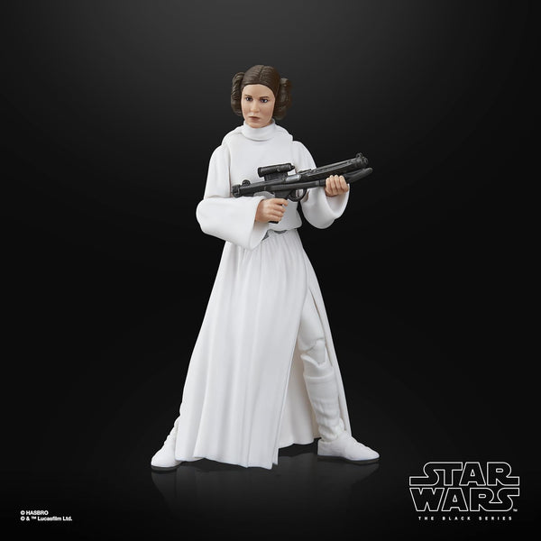 Star Wars The Black Series Age 4+ Princess Leia Organa, A New Hope Collectible 6 Inch Action Figure