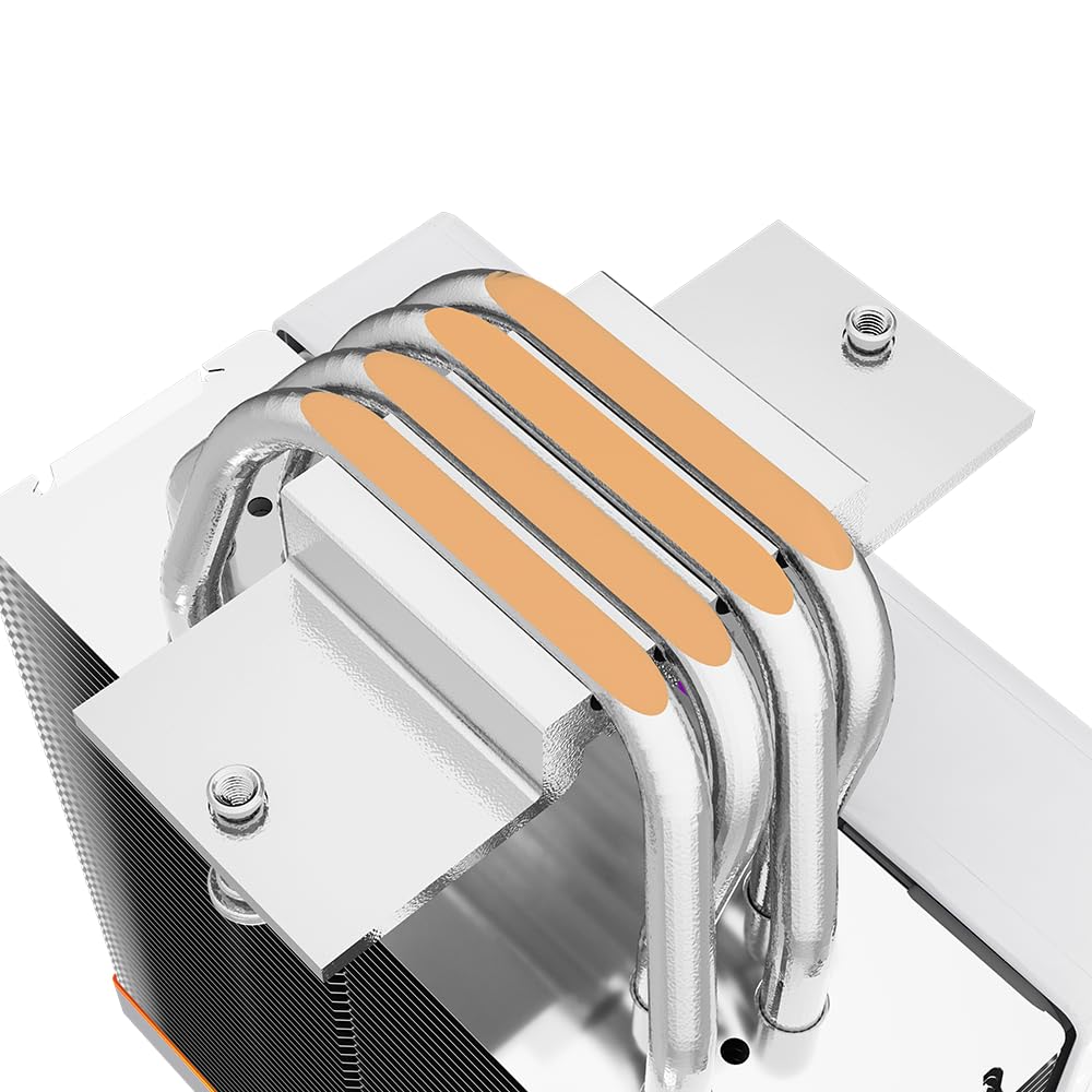 TZMRIT KF420 DGT ARGB CPU Cooler with temperature display, for Intel LGA 1700/1200/115X/1851/1366/2011, for AMD AM4/AM5 (BK)