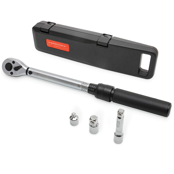 Awang Torque Wrench1/2-Inch Drive Click 25-220 Nm Dual-Direction Adjustable Torque Wrench Set