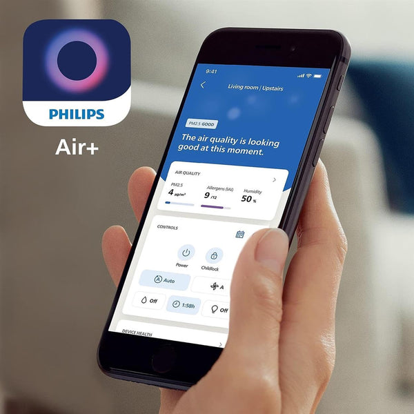 Philips Genuine 3-in-1 filter, NanoProtect HEPA, Active Carbon and Pre-filter, 12 Months lifetime, Compatible with AC1715 & AC1711, Protects you from