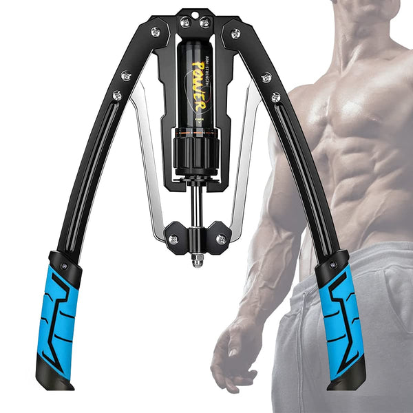 Adjustable Arm Exerciser Hydraulic Power Twister, Chest Arm Muscle Training Machine Expander, Adjustable Hydraulic Pressure 20-200kg,Upper Body
