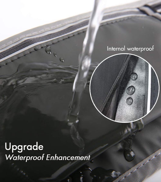 GORWRICH Running Belt with Waterproof Adjustable Elastic Strap, Sweatproof waistpacks with Large Capacity, Perfect for Running and Outdoor Activities