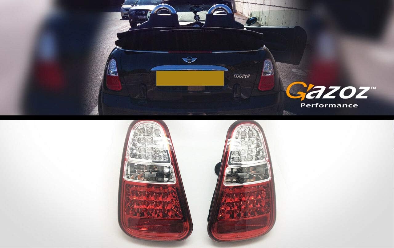 Smoke LED Tail Lights Rear Lamps W reverse Fits 04-06 Cooper R50 R52 R53